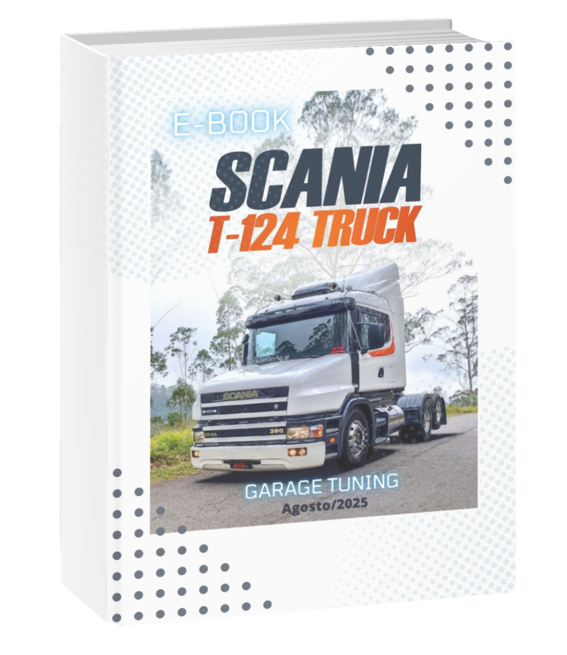 Ebook: Scania T-124 6x2 Branco (31ª Edição)