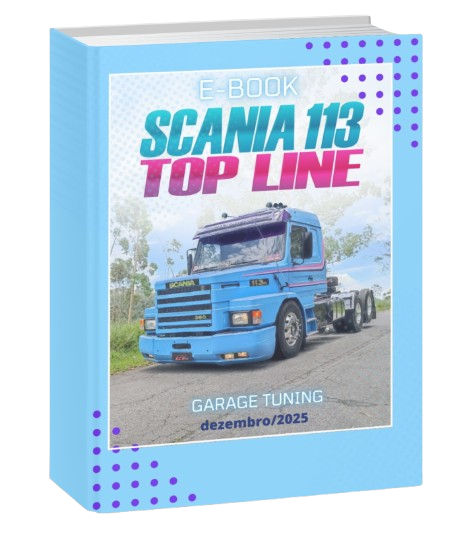 E-book: Scania T-113 Top Line 6x2 Azul (33ª Edição)