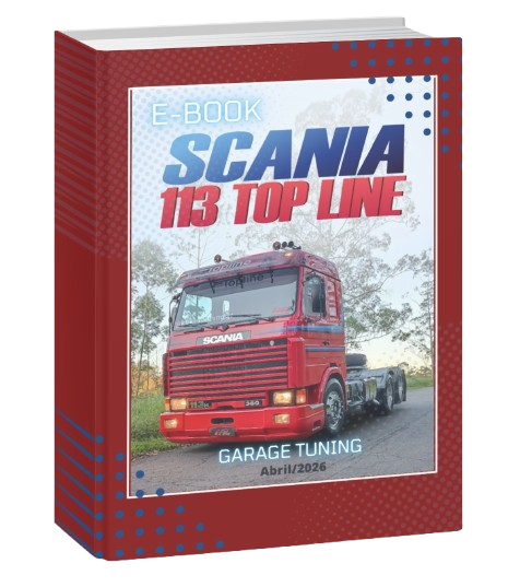 E-book: Scania R113 Top Line 6x2 Vermelha (Edição 35)