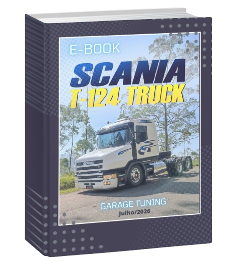 E-book: Scania T124 6x2 Branca (36ª Edição)