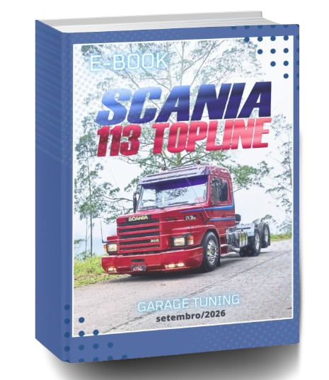 E-book: Scania T113 360 Topline 6x2 Vermelha (37ª Edição)
